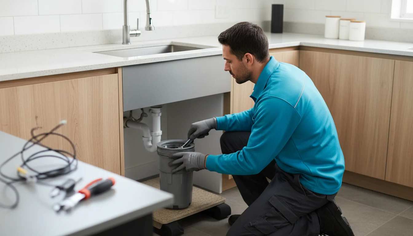 Garbage disposal repair and installation