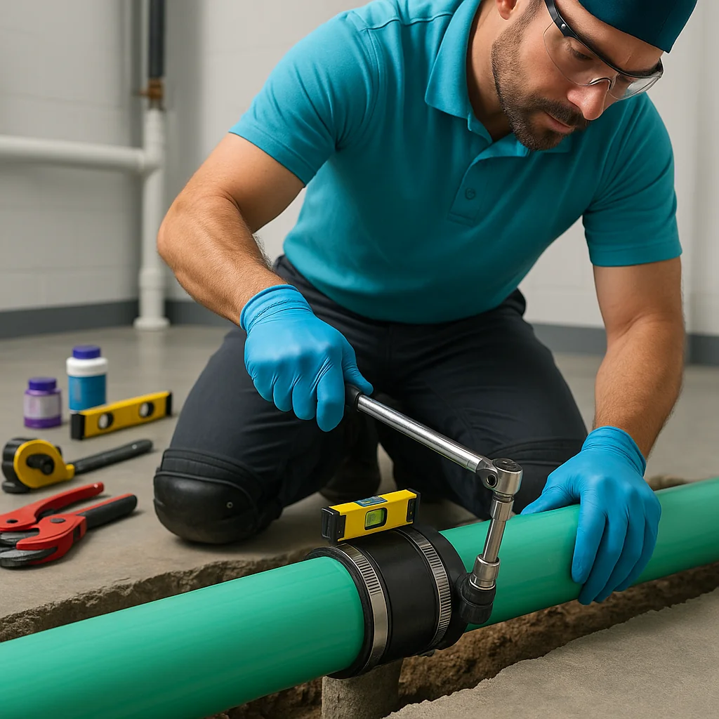 Sewer line replacement