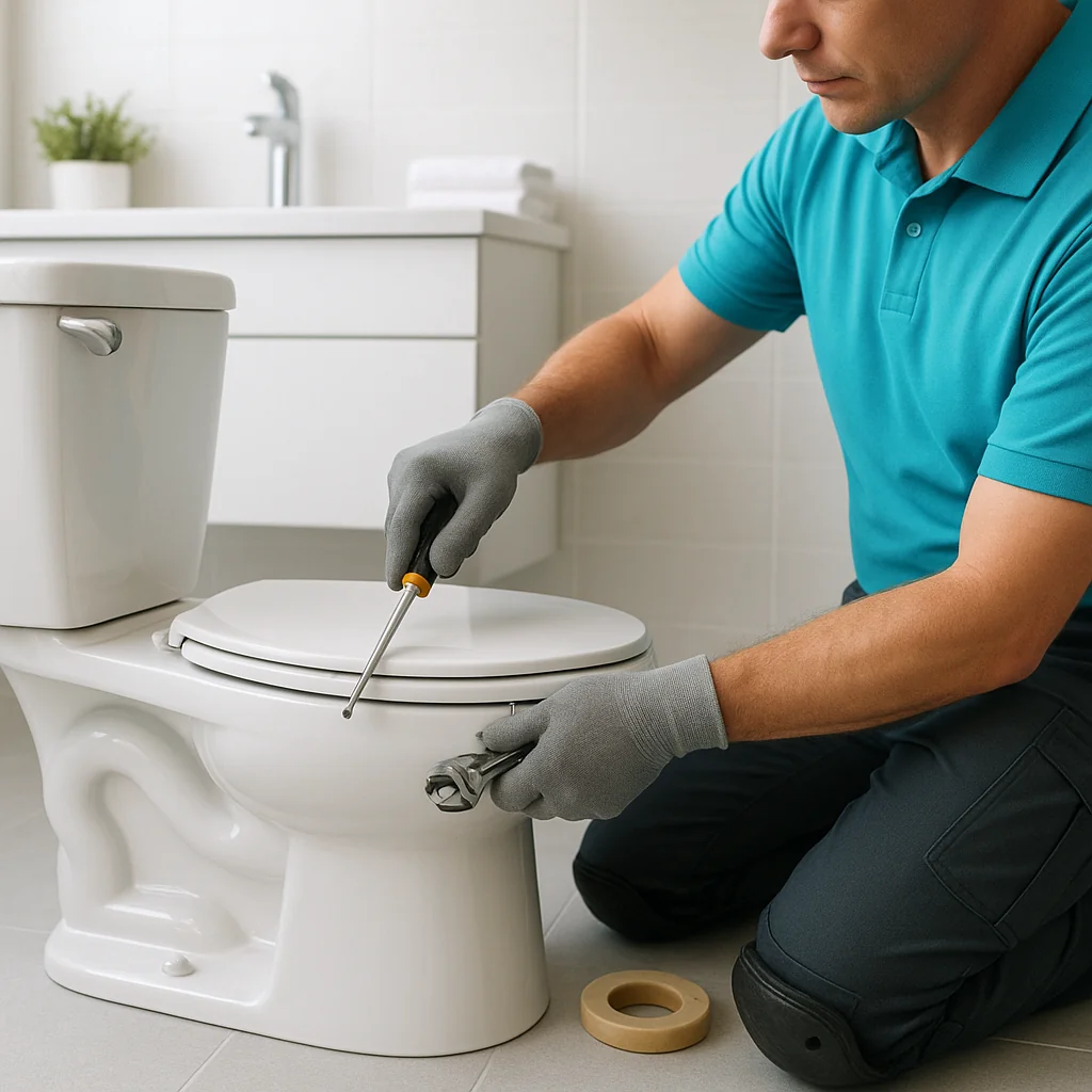 Toilet repair and installation