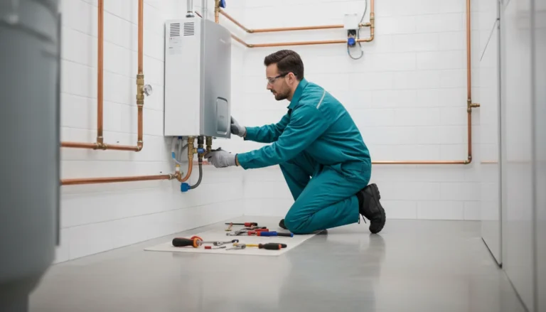 Water heater installation